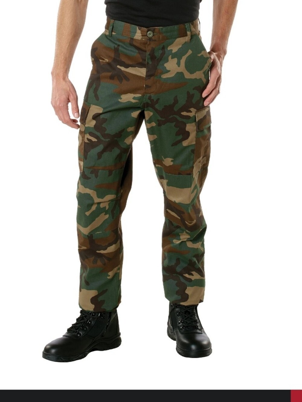 Rothco Woodland Camo Cargo Pants SZ M
